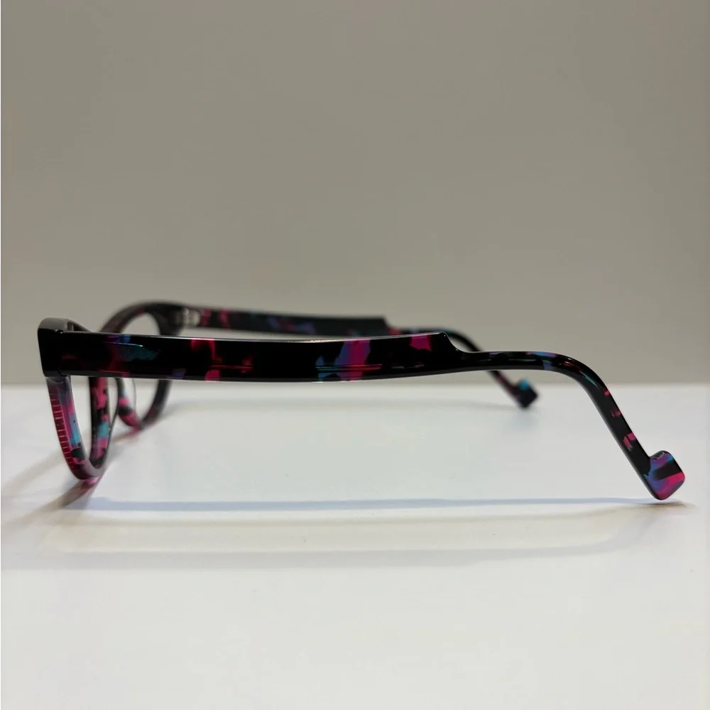 Theo Rubik 3 - THEO EYEGLASSES THEO GLASSES CAT EYE WOMENS GLASSES FRAMES ONLY - Picture 7 of 16